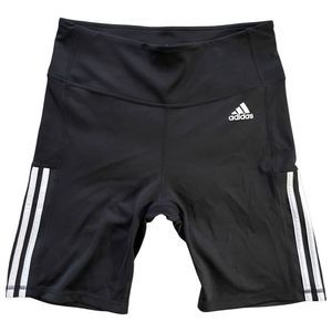 ADIDAS Women's 3-Stripes AEROREADY Primegreen Cycling Tights Large